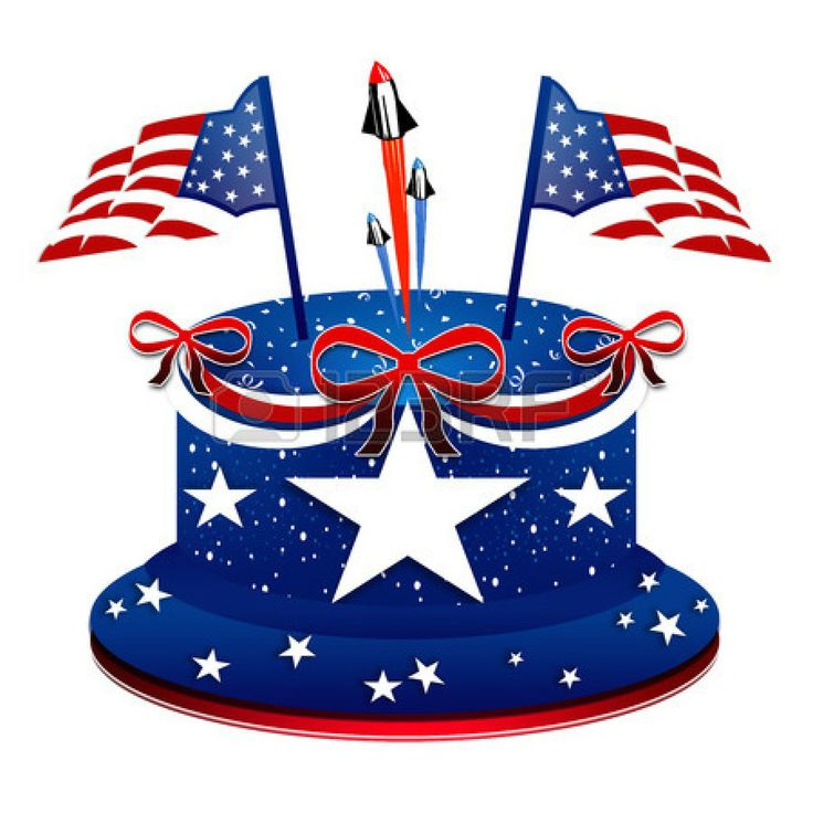 4th of july cake clip art - Clip Art Library