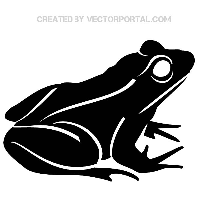 Frog Clip Art Illustration Free Vector 