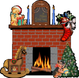 Christmas fireplace Graphics and Animated Gifs. Christmas fireplace 