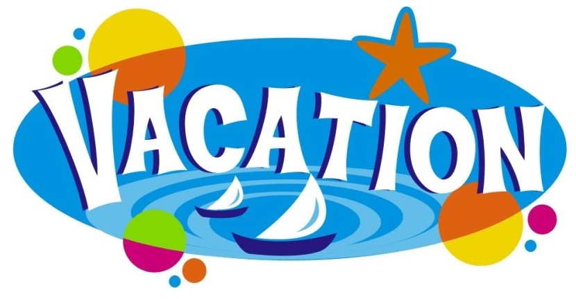 Vacation Clip Art Free Black And White
