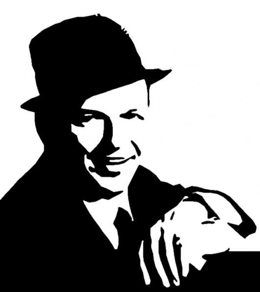 Frank Sinatra http://www.stencilry/stencils/ 