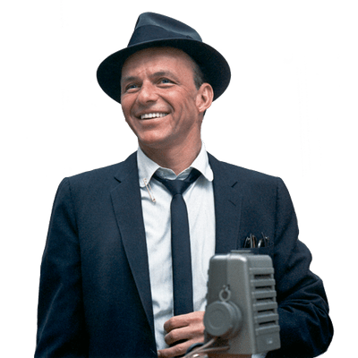 Frank Sinatra Singing transparent PNG 