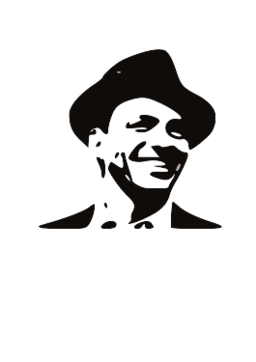 Frank Sinatra Clipart transparent PNG 