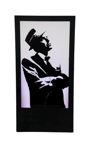 Frank Sinatra Silhouette Panel 