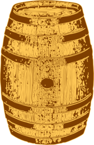 Wood Barrel Cliparts