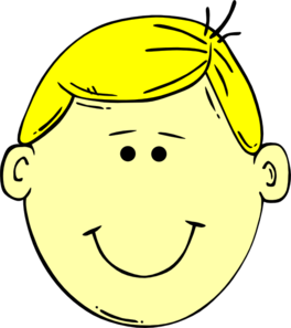Free clipart image blonde hair 