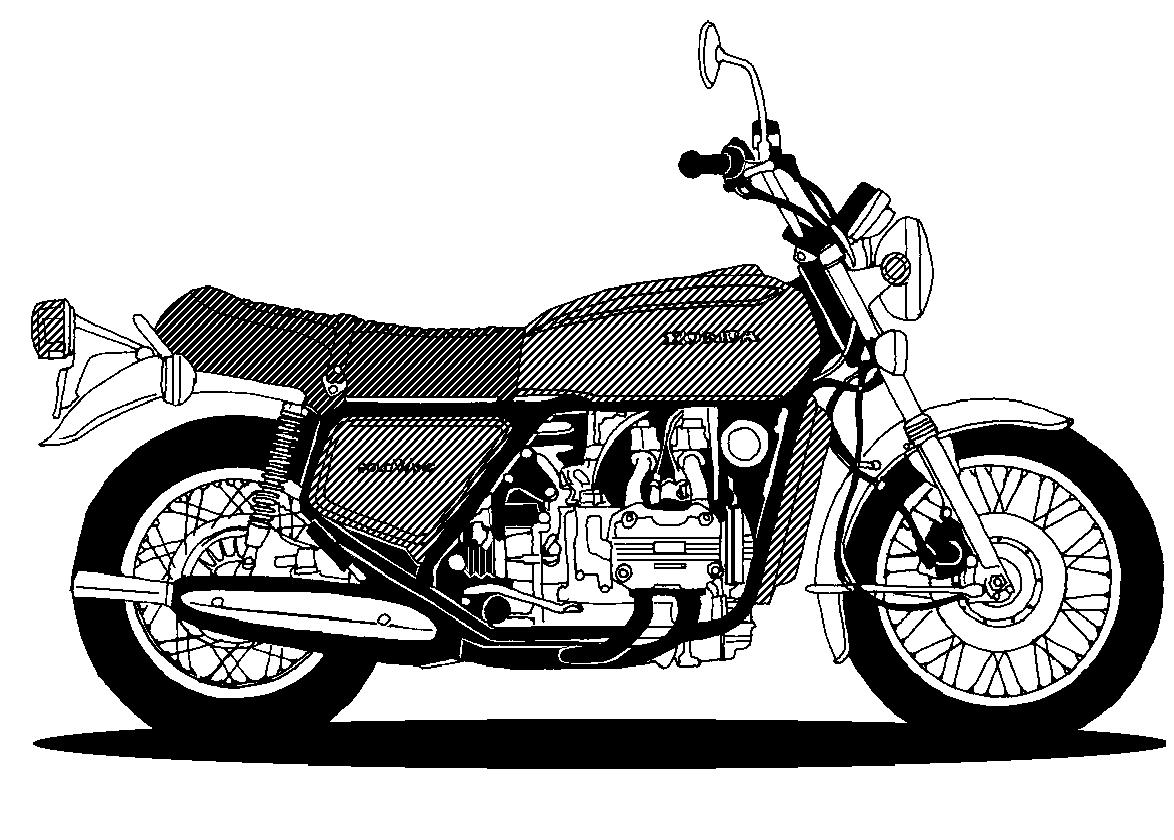 Motorcycle clipart pictures 
