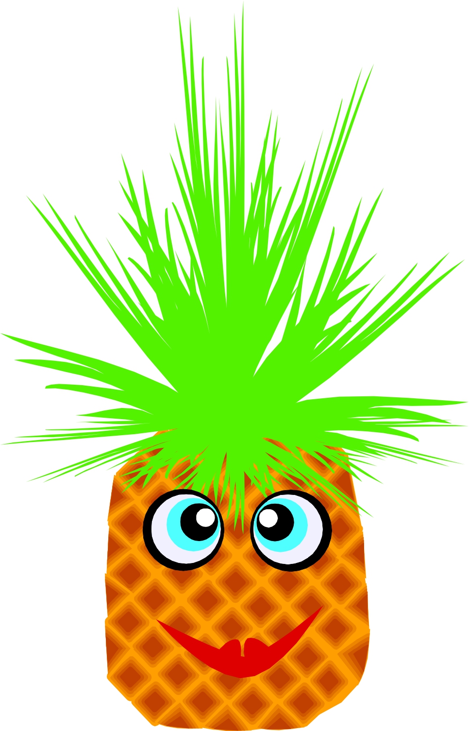 Cartoon Pineapple 
