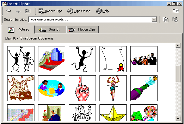 microsoft word 2000 clipart - Clip Art Library