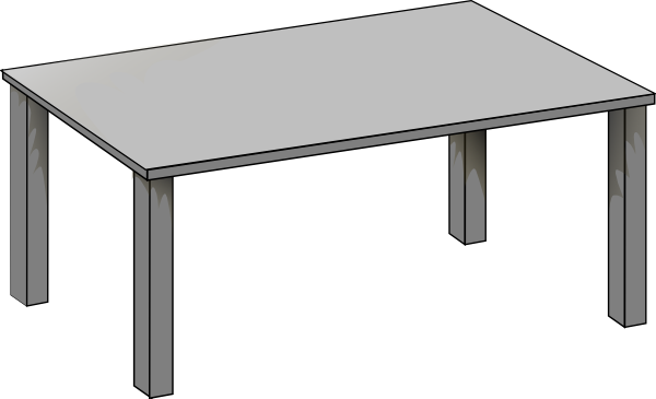 Table clipart 