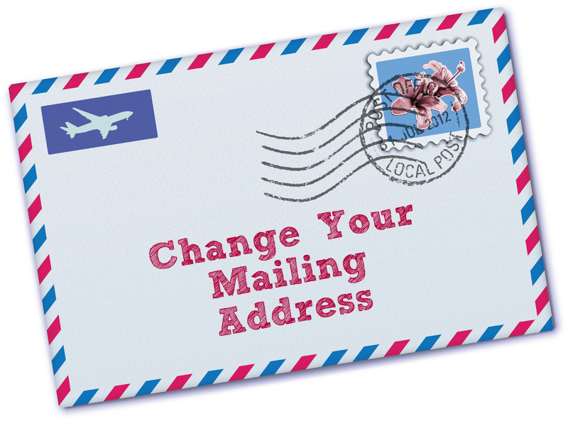 Mailing address. Postal address. Mail Changeable. European address Post. Permanent mailing address