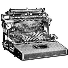 cute old typewriters - Clip Art Library