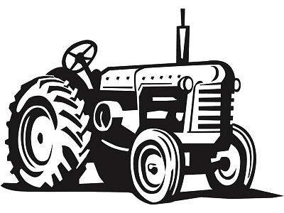 Oliver tractor clipart 