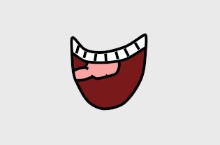Talking Mouth Animation Gif 