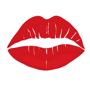Image of Kissy Lips Clip Art Animated Clipart Cartoon Mouth 
