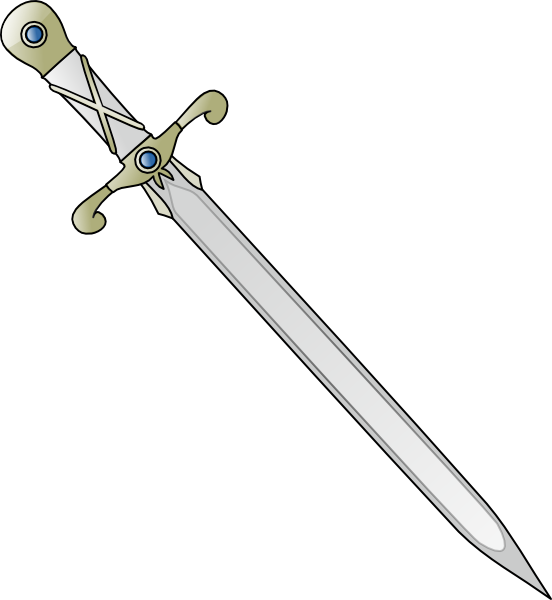 Cartoon Medieval Sword 