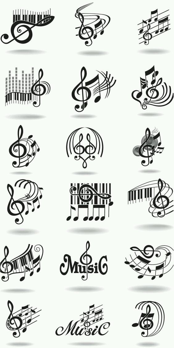 music treble clef clip art, piano 