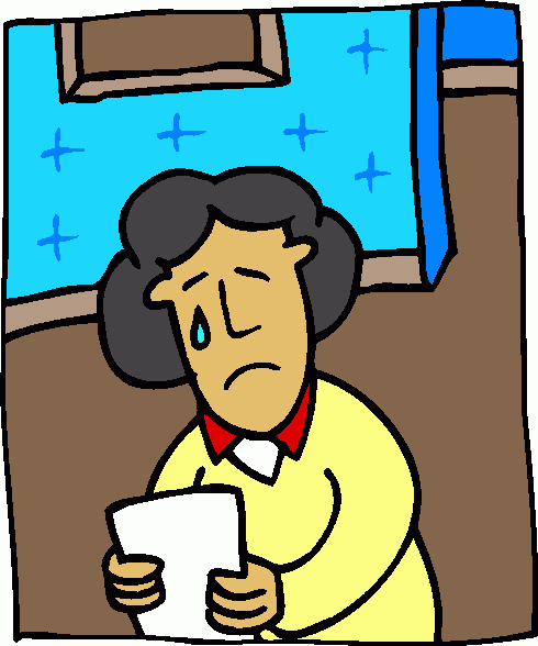 Old Woman Crying Clipart - Clip Art Library