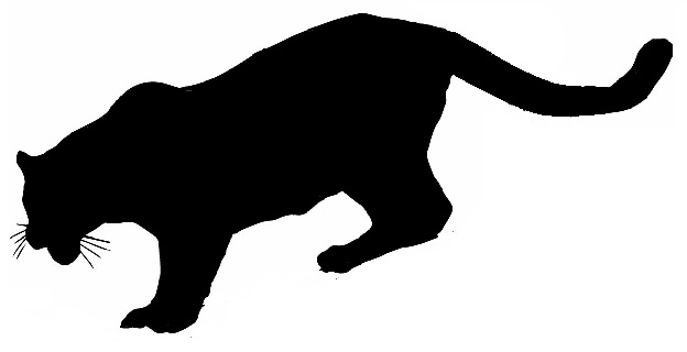 Lion silhouette clip art 