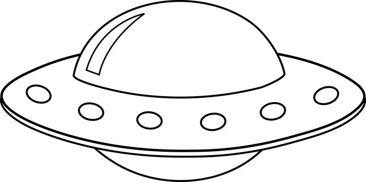 Clipart flying saucer 