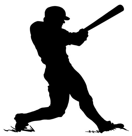 Free Baseball Silhouette Cliparts, Download Free Baseball Silhouette ...