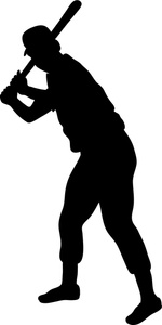 Baseball Player Clipart Image 