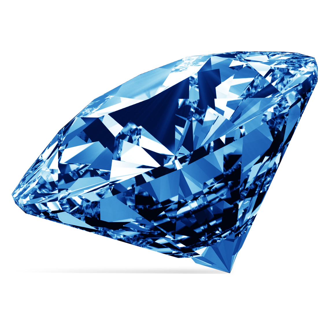 Blue diamond clipart 