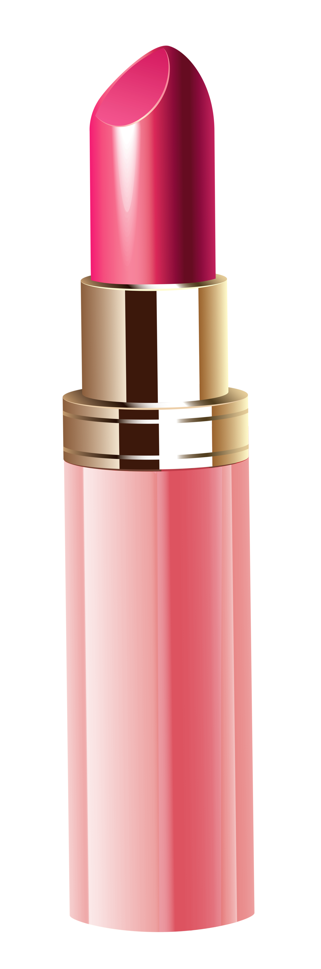 Pink lipstick clipart image 