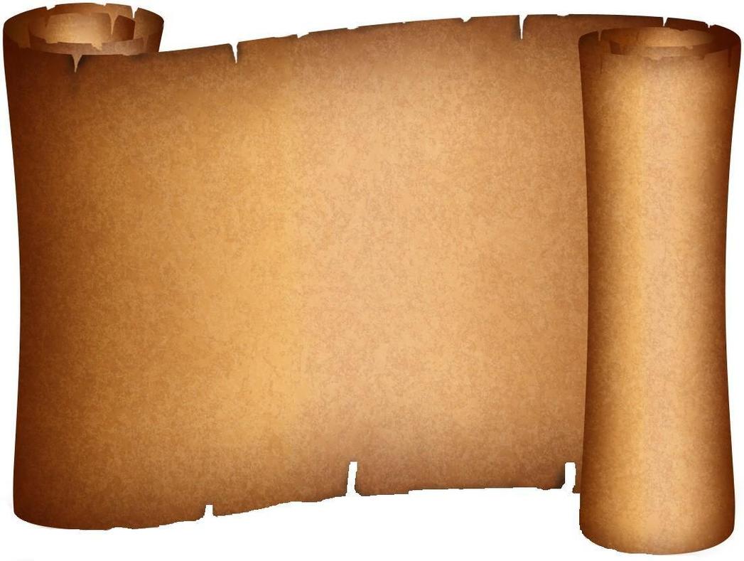 Old Scroll Paper Clipart 