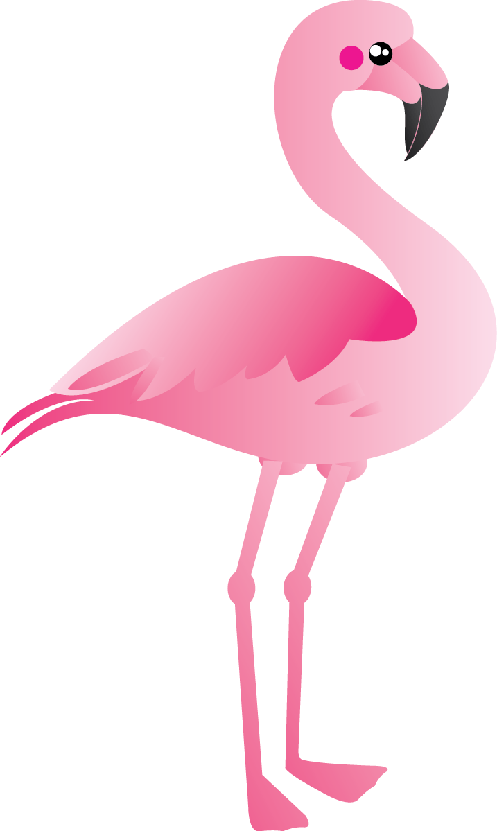 Free to Use &, Public Domain Flamingo Clip Art 