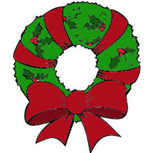 Cute wreath clipart free 