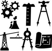 Engineering symbols clip art 