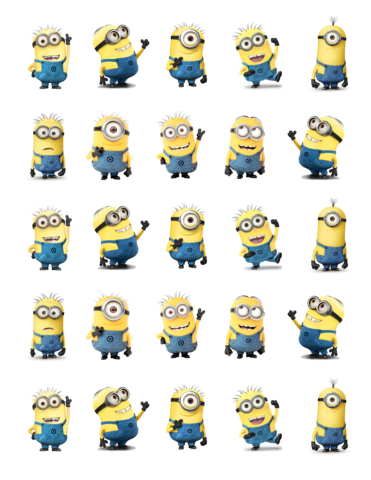 Minions Cake Decorations | Despicable Me Cake Decorations | Toppers