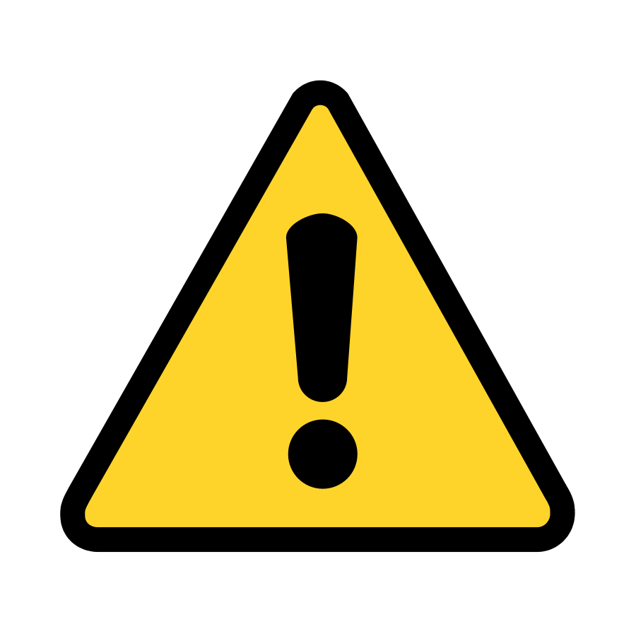 Clipart warning caution 