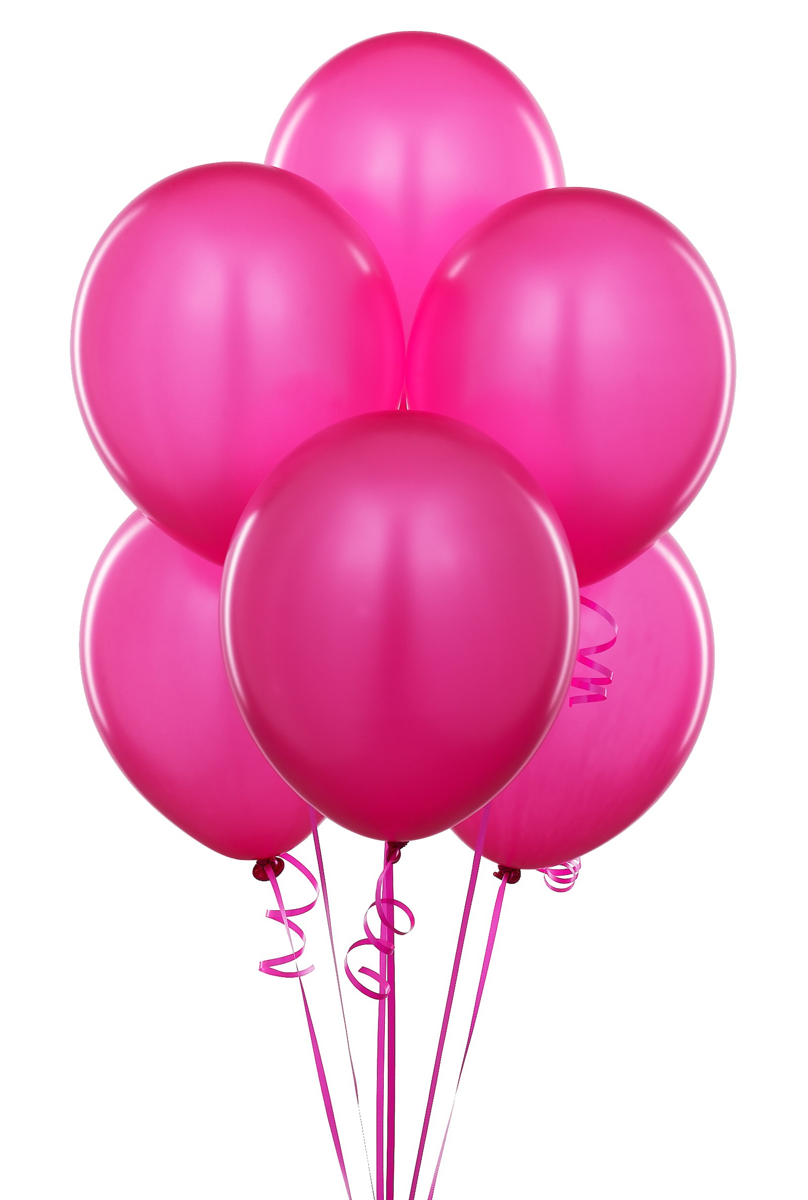 Pink Birthday Balloons Clipart 