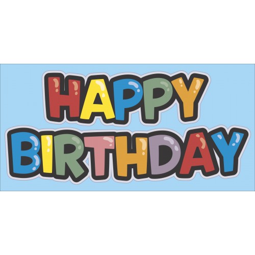 Free Happy Birthday Poster - Clip Art Library