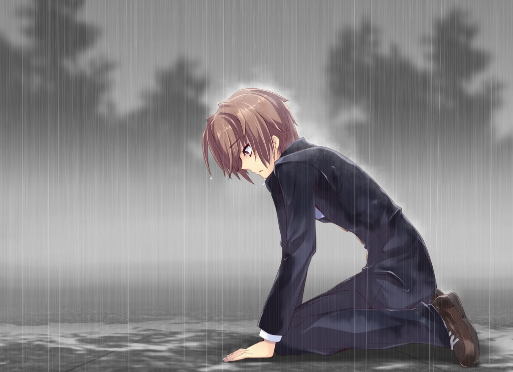 Sad crying anime boy HD wallpapers | Pxfuel
