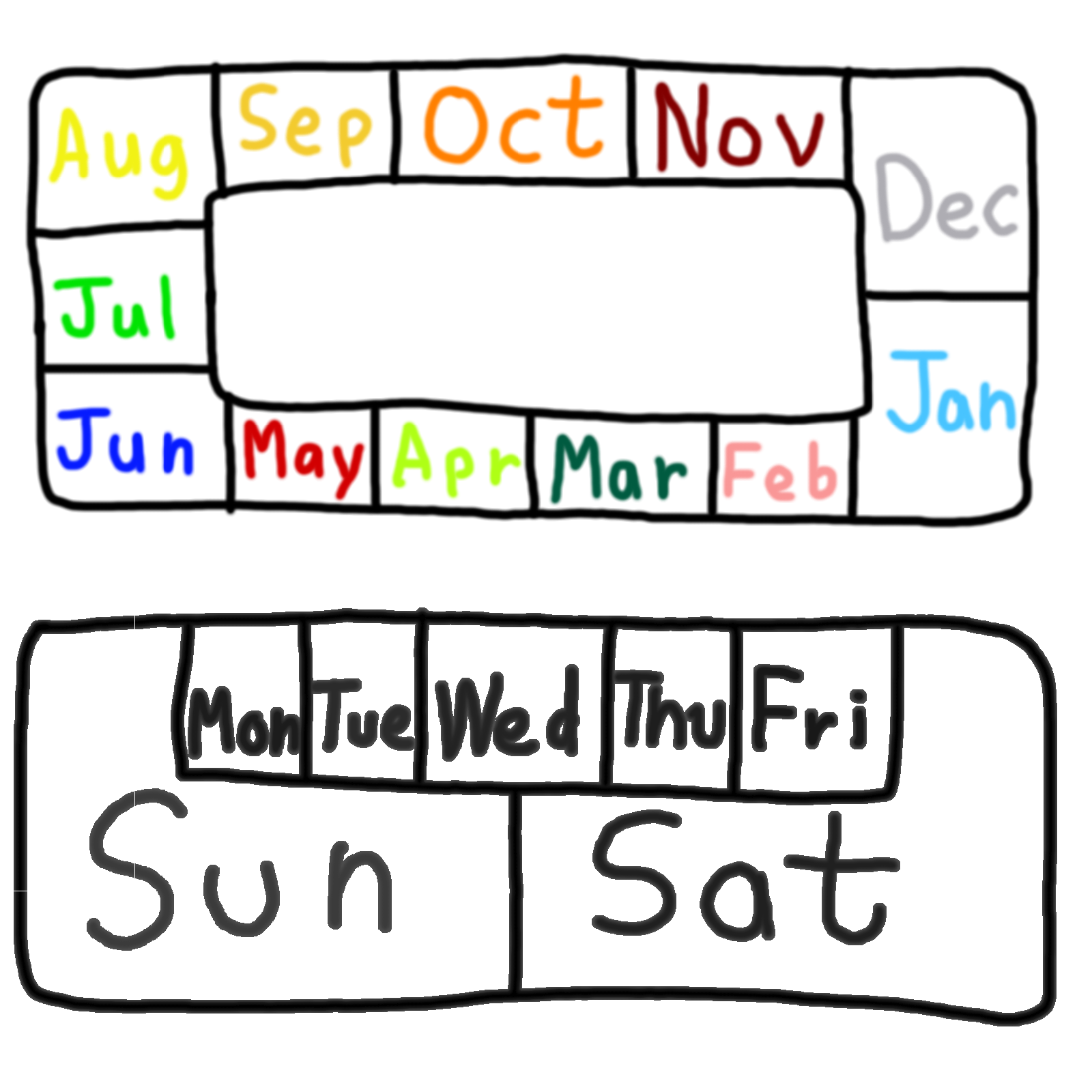 Calendar Other Words