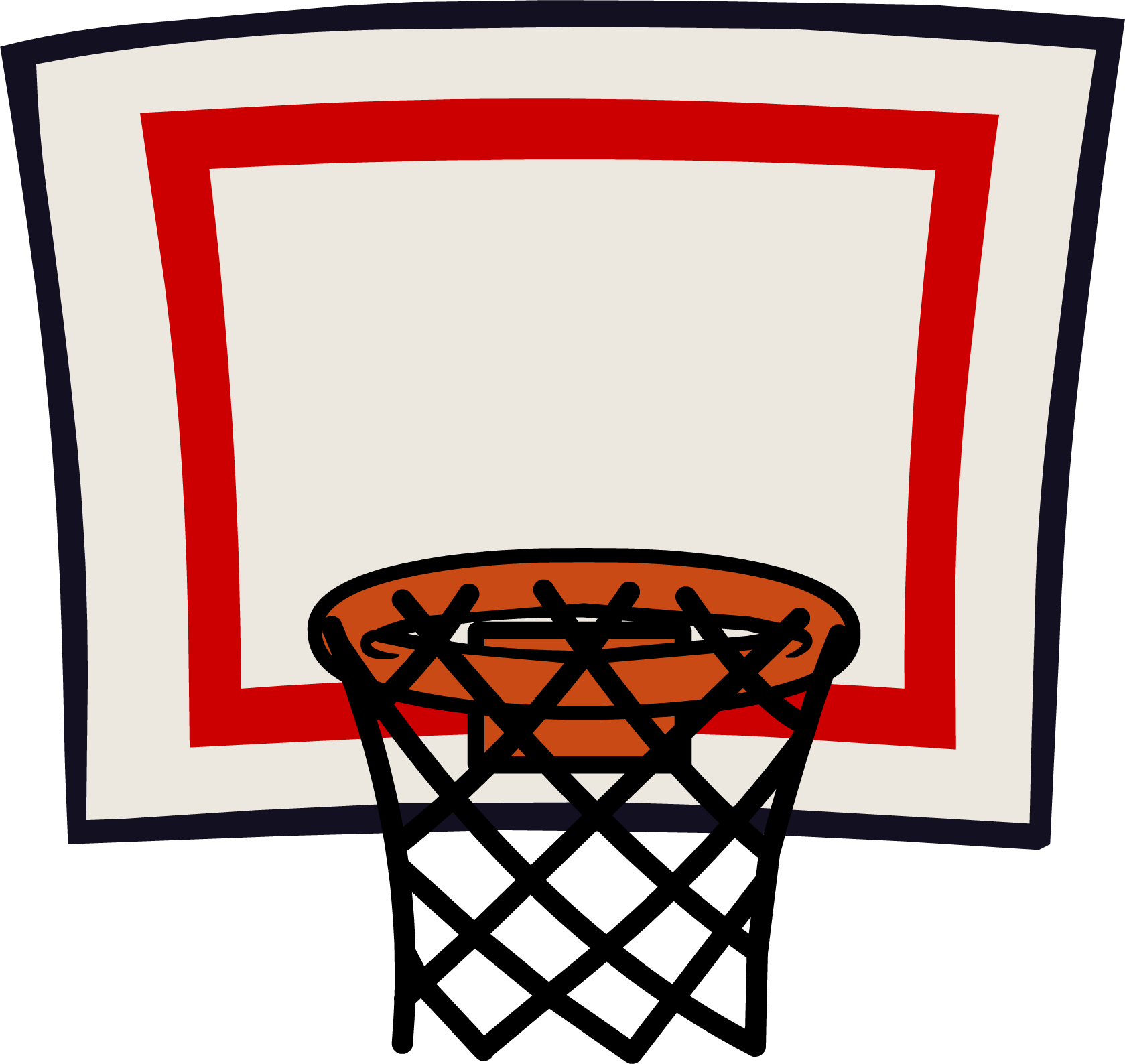 Basketball Goal Clip Art 