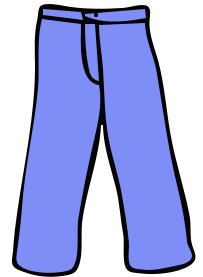 sweatshirt and pants clipart - Clip Art Library