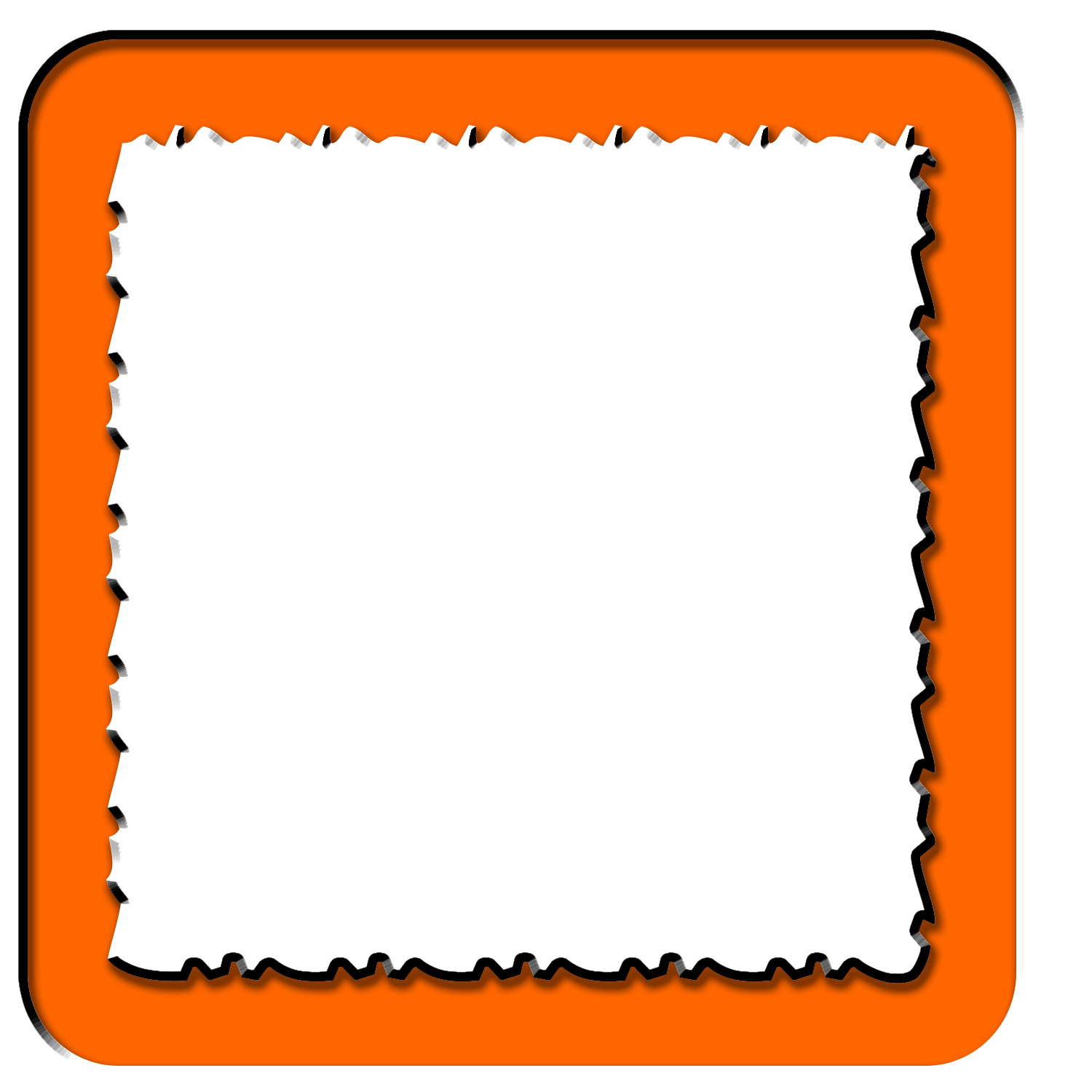 Orange Border Frame Png File Png Svg Clip Art For Web Download Clip ...