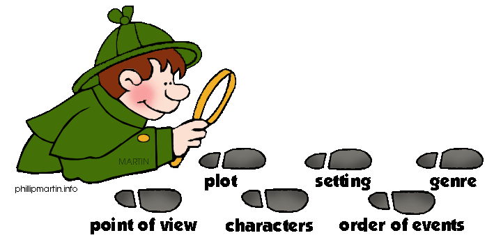 Literary bee clipart 