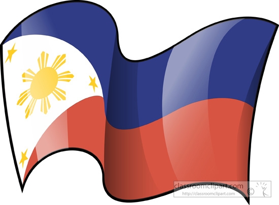 philippine flag clipart