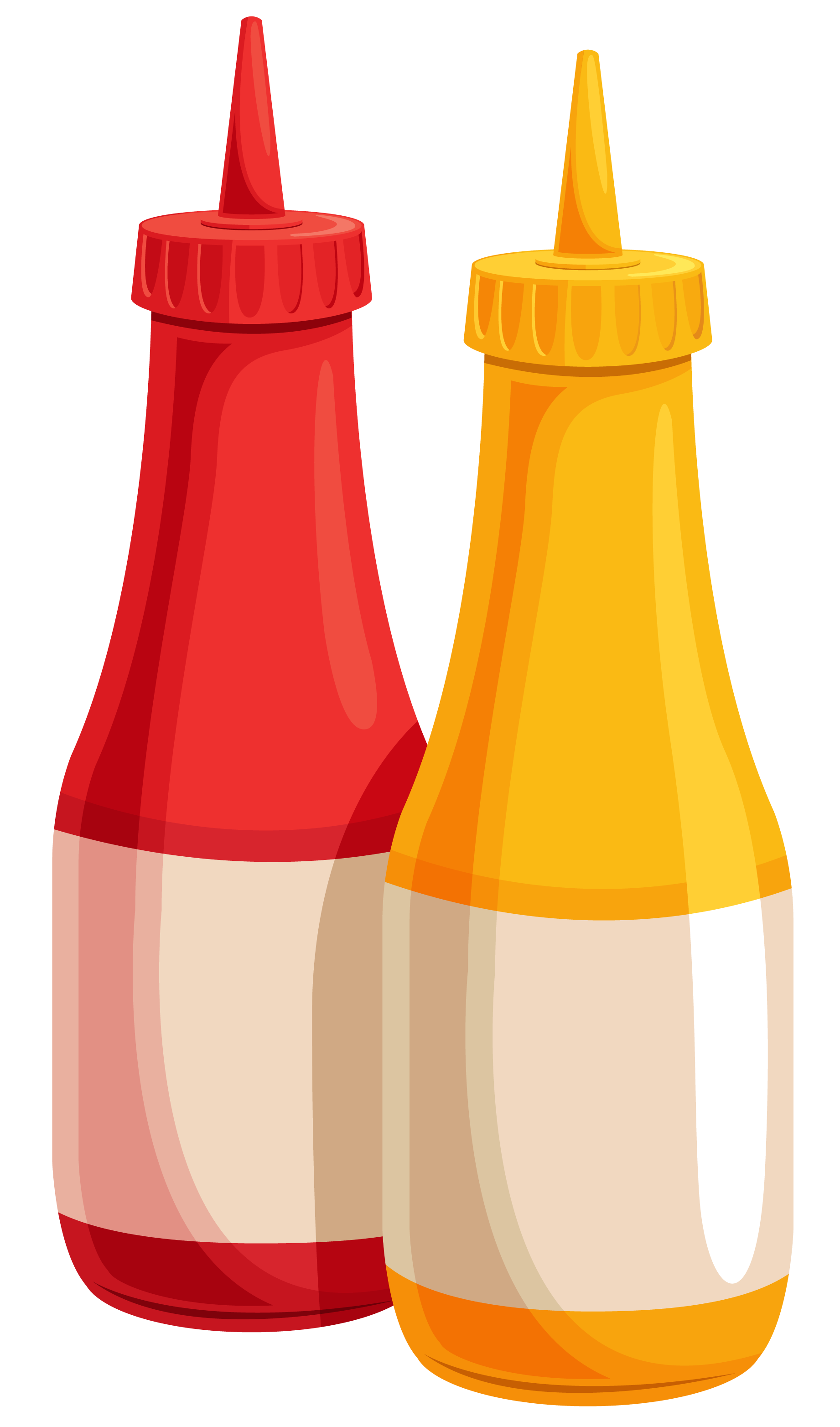 Ketchup bottle clip art 
