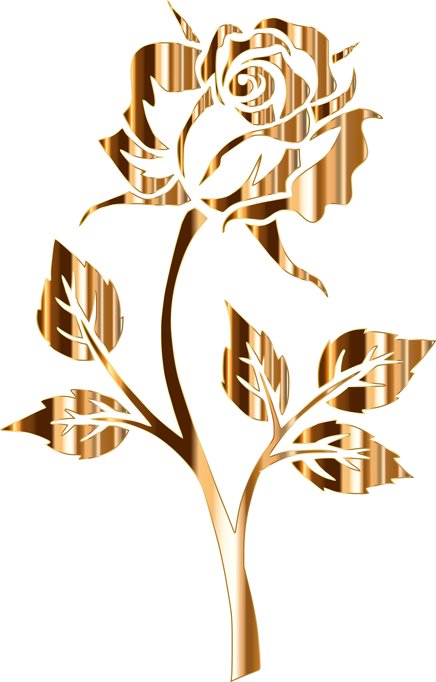 White And Gold Flowers Png Gold Heart With Flowers Pn - vrogue.co
