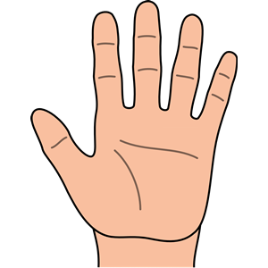 Open Hand Cliparts
