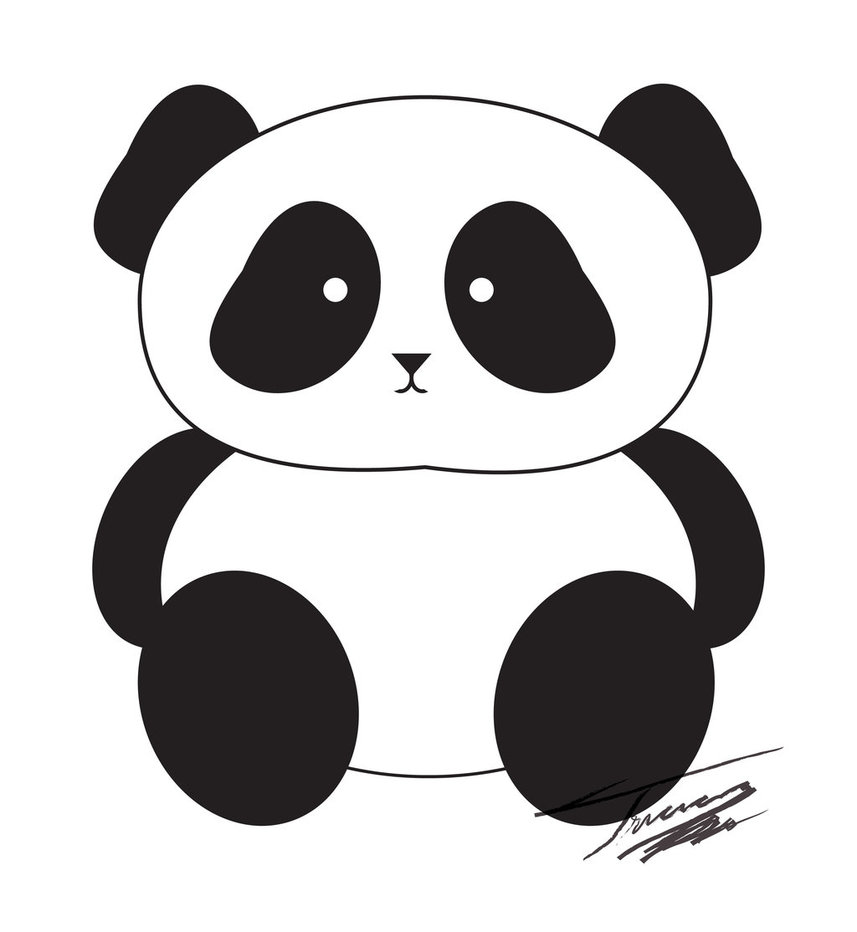Panda eating bamboo clipart 2 – Gclipart 
