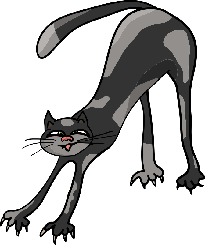 Cartoon Cat Clipart 