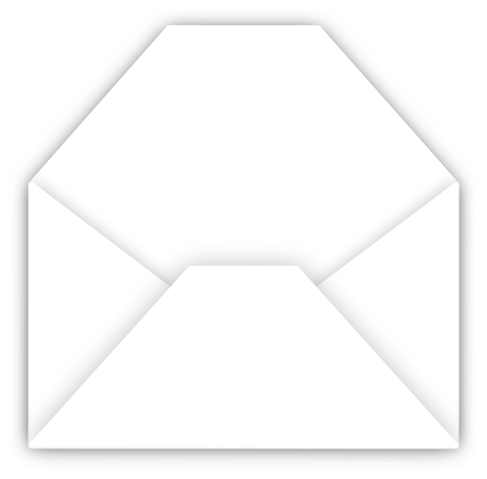 Letter in envelope open clipart png 