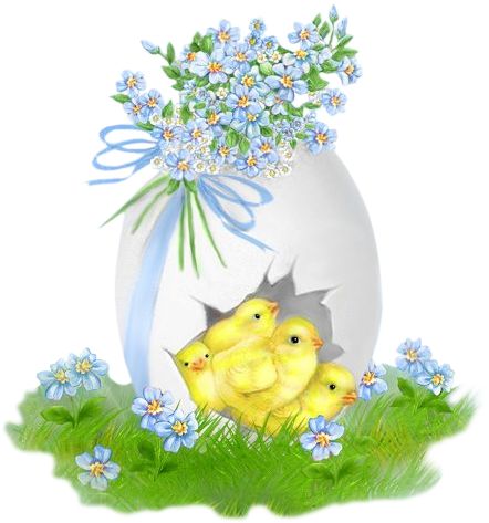 Vintage Chick Cliparts